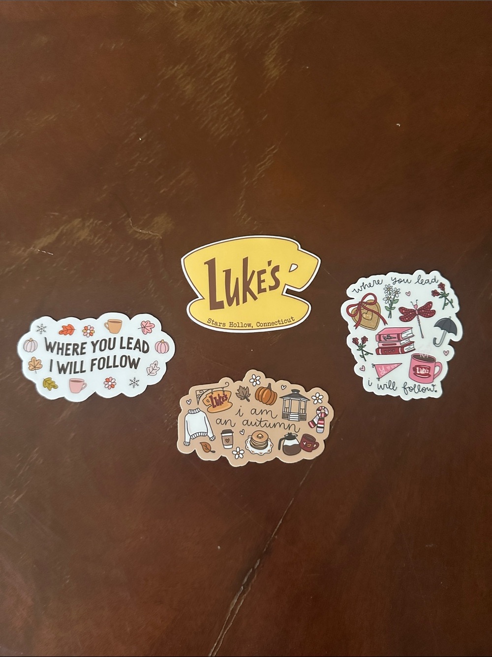 Gilmore Girls Theme Stickers